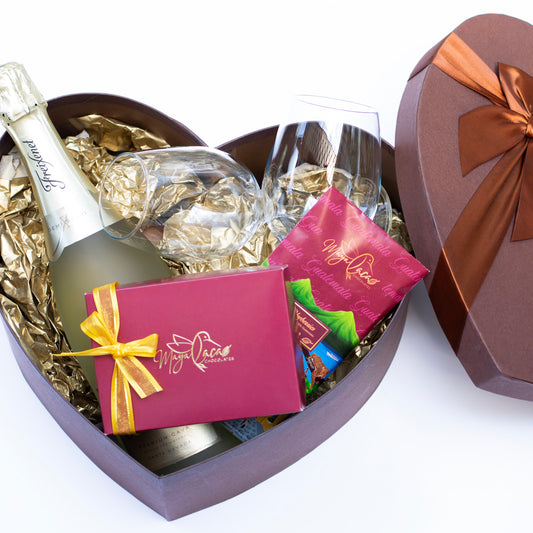 Z CAJA ESPECIAL DE VINO Y CHOCOLATES